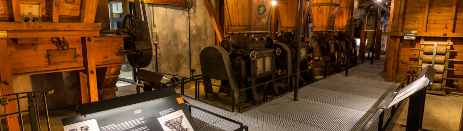 La salle des broyeurs