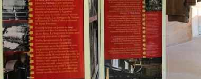 Exposition "Trames, au fil des draperies du Verdon"