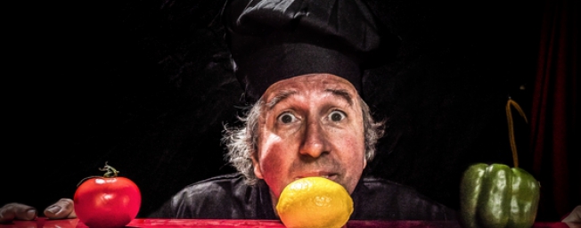 Spectacle de jonglerie burlesque et culinaire